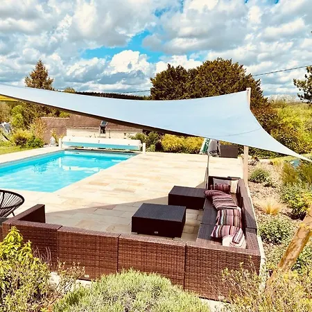 דירה Avec Jacuzzi Dans La Et Piscine Aux Beaux Jours Vaudancourt